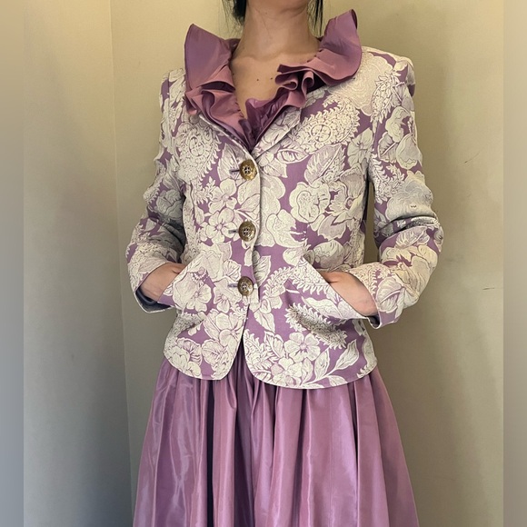 Vintage lavender Christian Lacroix Blazer - Picture 1 of 8